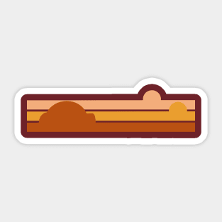 A Desert Planet Sticker